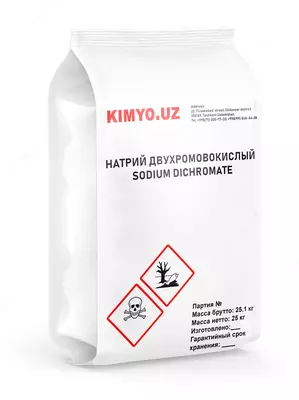 Natriy dixromati texnik yuqori toifa Natriy dixromati texnik yuqori toifa