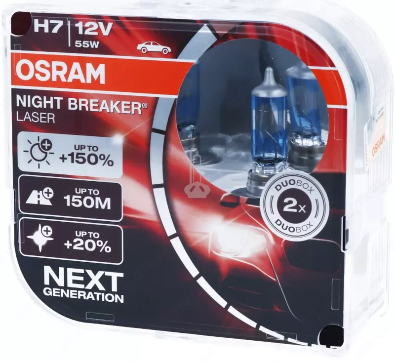 Галогеновая лампа H7 OSRAM NIGHT BREAKER LASER