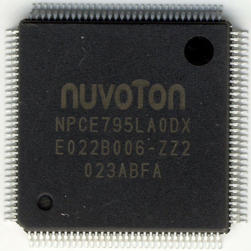 Мултиконтроллер Nuvoton NPCE795LAODX