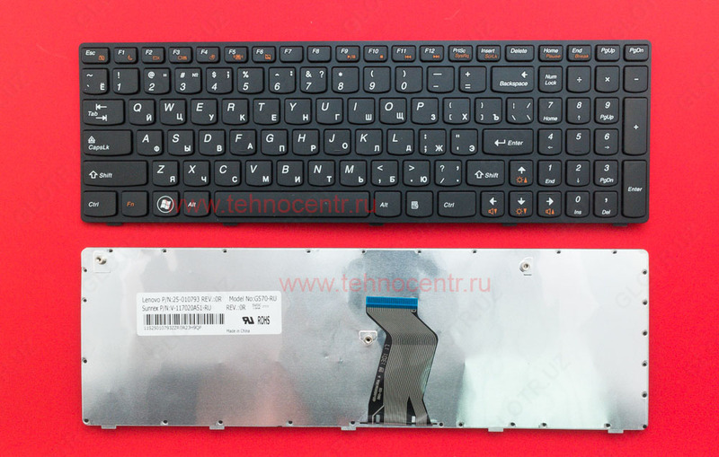 Клавиатура для Lenovo G580 z580a G585 Z585 G590 RU