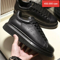  Кроссовки Alexander McQueen (чёрные) - 