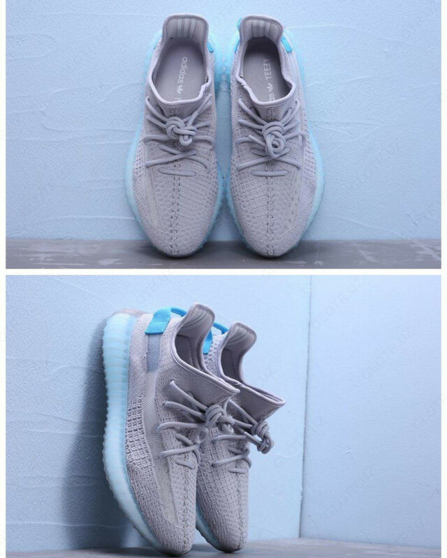 Кроссовки Adidas Yeezy Boost 350 V2 Grey/Blue