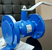 Кран шаровый DN100 PN16 Temper 28620100 фланцевый под задвижку