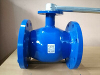 Кран шаровый стальной DN125 PN16 фланцевый под задвижку Temper Россия