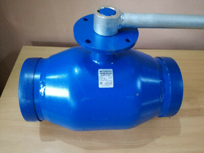 Кран шаровый стальной приварной DN200 PN25 Temper Россия