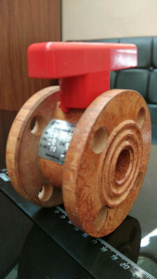 Кран шаровый фланцевый химстойкий Ду32 Ру16 полнопроходный из ПКМ Россия - 576 800 сум / шт.