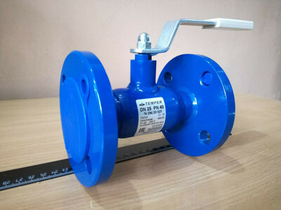 Кран шаровый Temper 28620020 DN20 PN40 фланцевый под задвижку - 267 000 сум / шт.