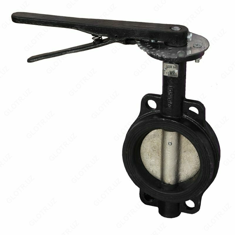  Затвор Ду 300 PN 16 чугунный с чугунным диском и уплотнением EPDM с редуктором  ЧАЗ - 