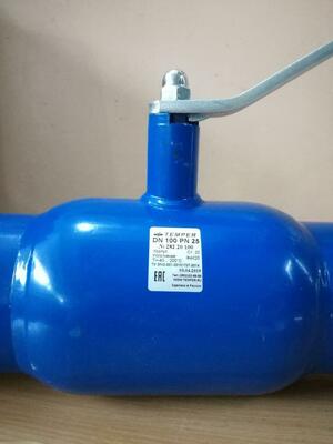 649 600 сум / шт. Кран шаровый стальной приварной DN100 PN25 Temper Россия