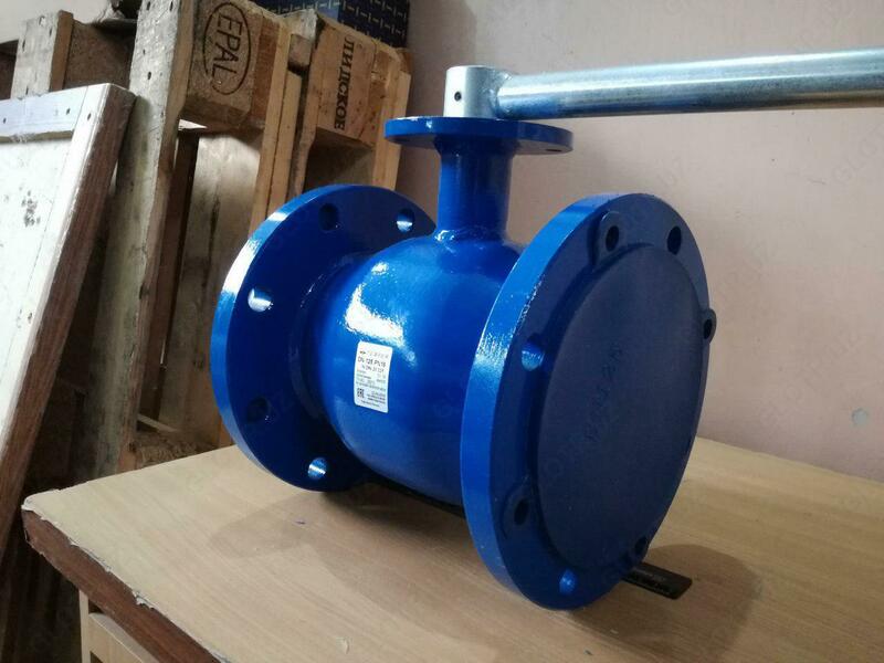 от {0} сум Кран шаровый стальной DN125 PN16 фланцевый под задвижку Temper Россия
