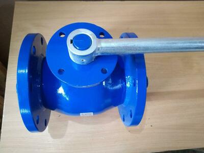 Кран шаровый стальной DN125 PN16 фланцевый под задвижку Temper Россия Оптом и розница