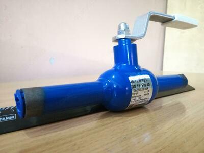 Кран шаровый приварной Temper 28220015 DN15 PN40 - 180 500 сум / шт.