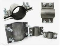  Хомут стальной ремонтный для труб DN 25 д/труб (32-34) - 