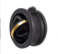 Клапан обратный чугунный 19ч21бр DN 100 PN16 стяжной