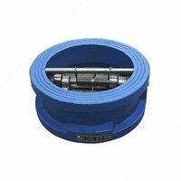 Клапан обратный DN200 PN16 чугунный 2-диск. межфланцевый