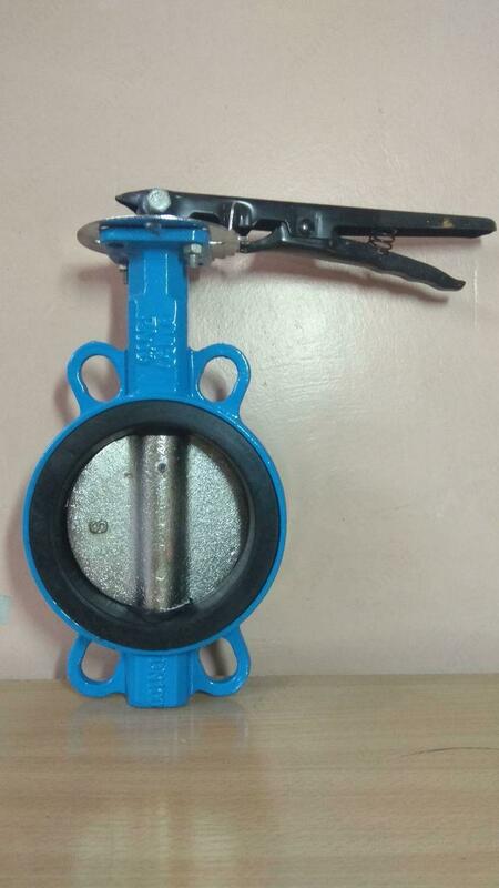 Затвор дисковый поворотный межфланц. DN100 PN16 EPDM - от {0} сум