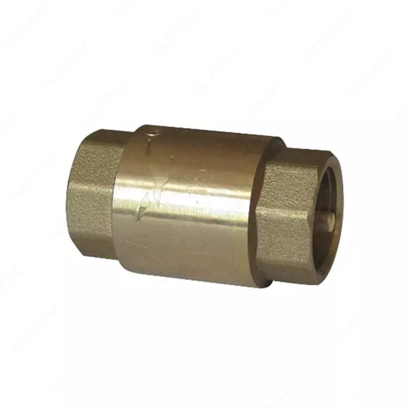 Клапан обратный латунный DN 40 PN16 м-м пруж./лат.шток - от {0} сум