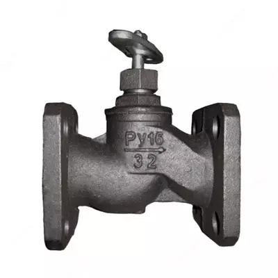 Вентиль запорный чугунный 15ч19п DN25 PN16 фланцевый