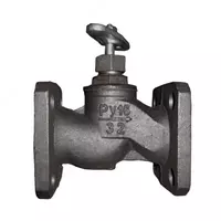 Вентиль запорный чугунный 15ч19п DN50 PN16 фланцевый