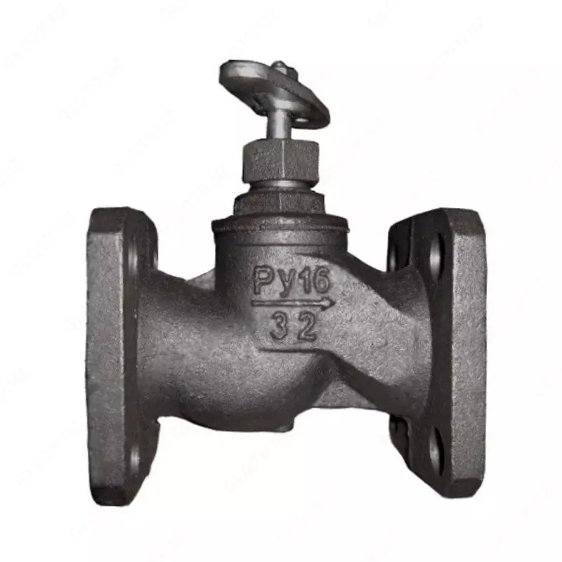 Вентиль запорный чугунный 15ч19п DN50 PN16 фланцевый