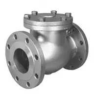 Клапан обратный стальной DN100 PN25 поворотный фланцевый