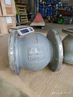 1 695 120 сум / шт. Клапан обратный 19с63нж стальной DN80 PN40 поворотный фланцевый