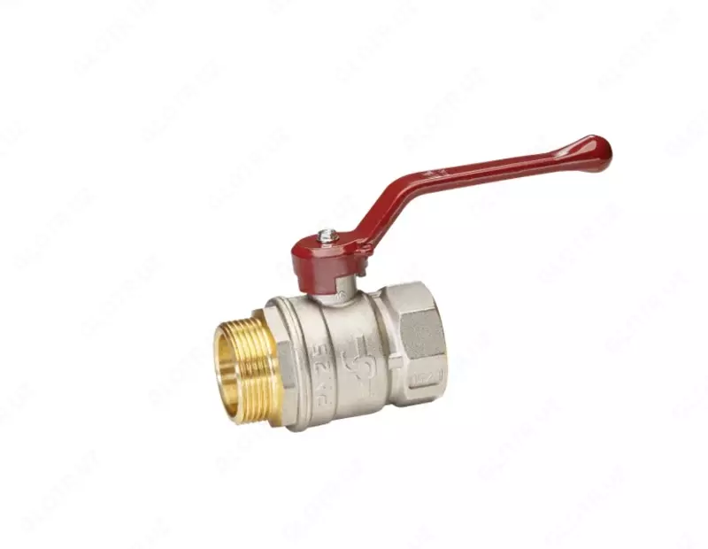 Кран шаровый латунный Temper DN40 (1.1/2) PN25 88.Вн-Вн.Рычаг.112.