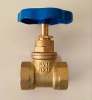 Клапан латунный запорный DN20/15  PN1 6 МПа; т/ф 15Б3р Россия