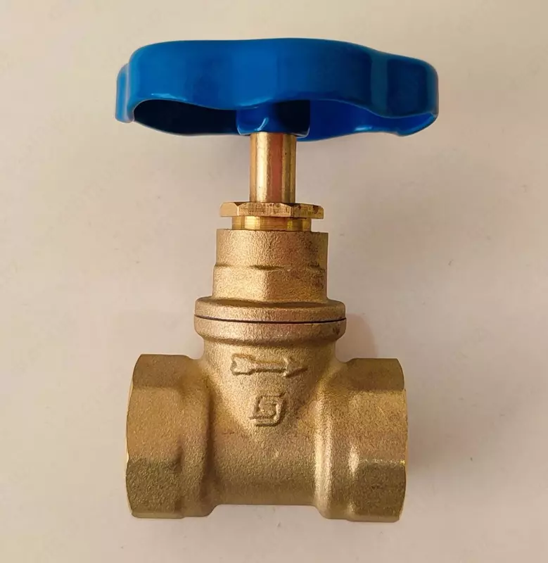  Клапан латунный запорный DN20/15  PN1 6 МПа; т/ф 15Б3р Россия - 