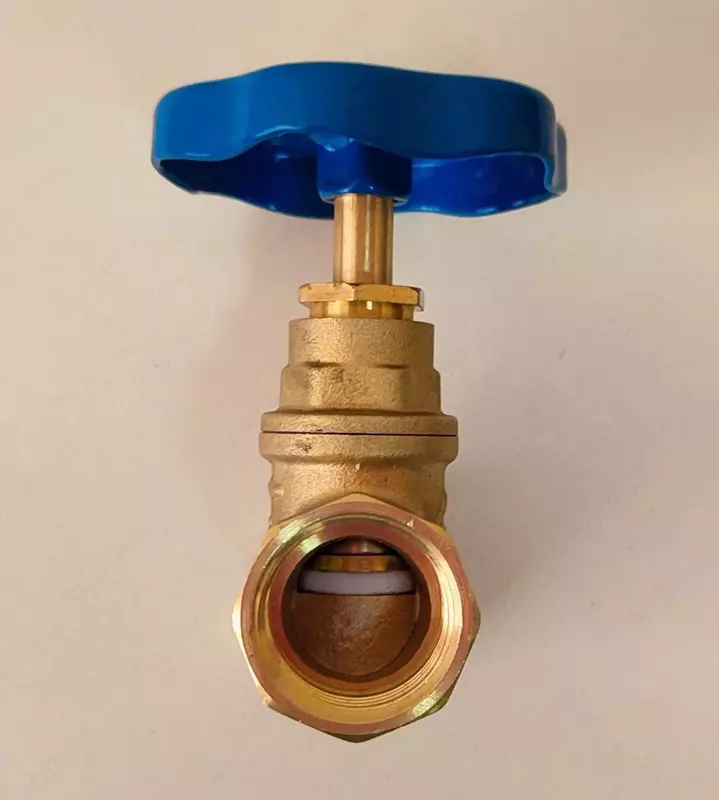   Клапан латунный запорный DN20/15  PN1 6 МПа; т/ф 15Б3р Россия