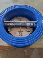  Клапан обратный DN 65 PN16 чугунный 2-диск. межфланцевый - 