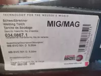 от {0} сум Горелка МВ EVO 501D 5м Abicor Binzel