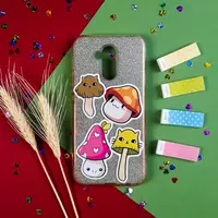  CHANDRA TASHKENT - Набор наклеек Kawaii Mushrooms  А6. 9л  артикул STP295