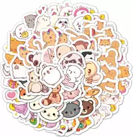 Набор наклеек "Kawaii Animals"