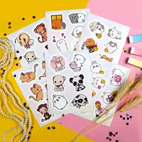 от {0} сум Набор наклеек "Kawaii Animals"