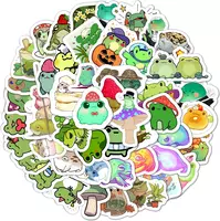 Набор наклеек Kawaii Сute frog  А6  9л  артикул STP313