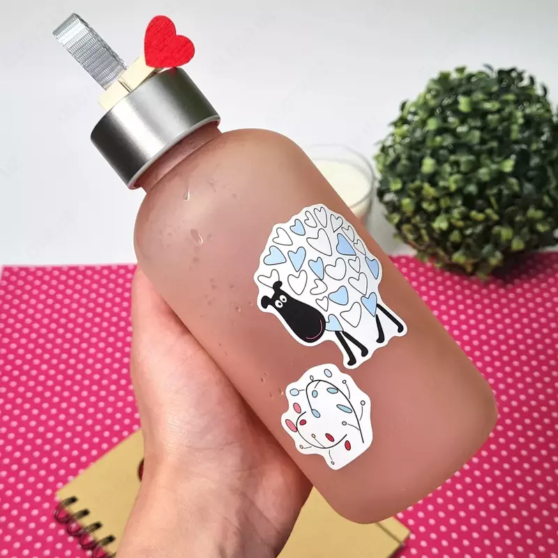  CHANDRA TASHKENT - Набор наклеек Love 1  А6  9л  артикул STP318