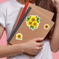 от {0} сум Набор наклеек "Подсолнухи" А6