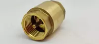  Клапан обратный латунный DN 15 PN10 м-м пружинный/пласт. шток SGL Оптом и розница