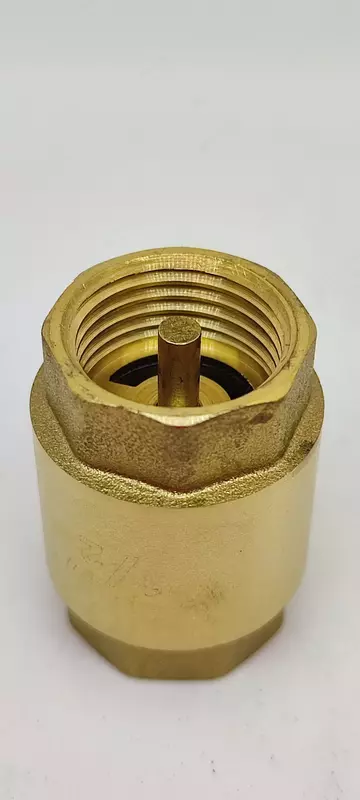  Клапан обратный латунный DN 15 PN10 м-м пружинный/пласт. шток SGL CHANDRA TASHKENT