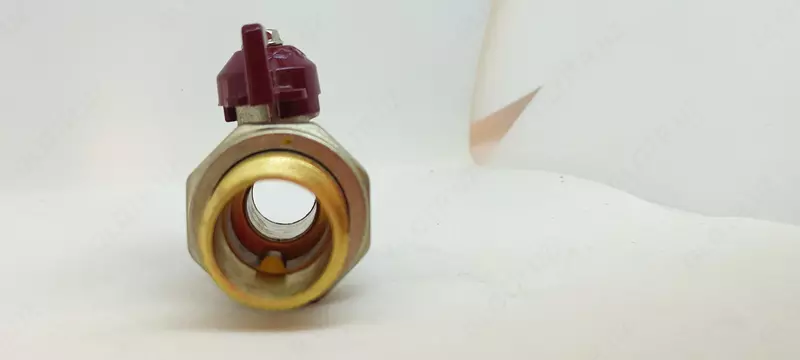   Кран шаровый латунный Temper DN20 (3/4) PN40 88.Вн-Нр Американка.Бабочка.34.