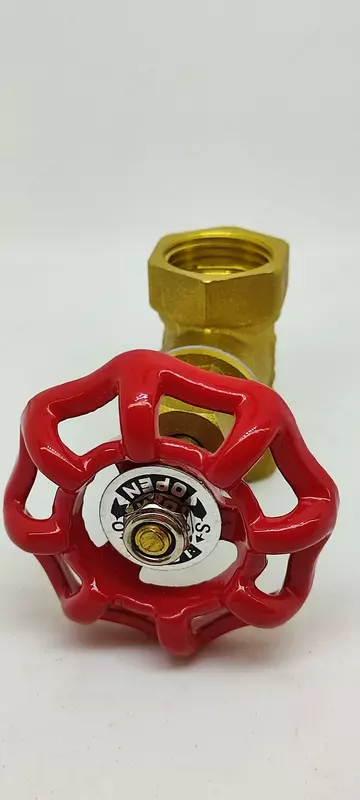  Вентиль запорный латунный муфтовый 15Б3р DN15 PN16 Оптом и розница