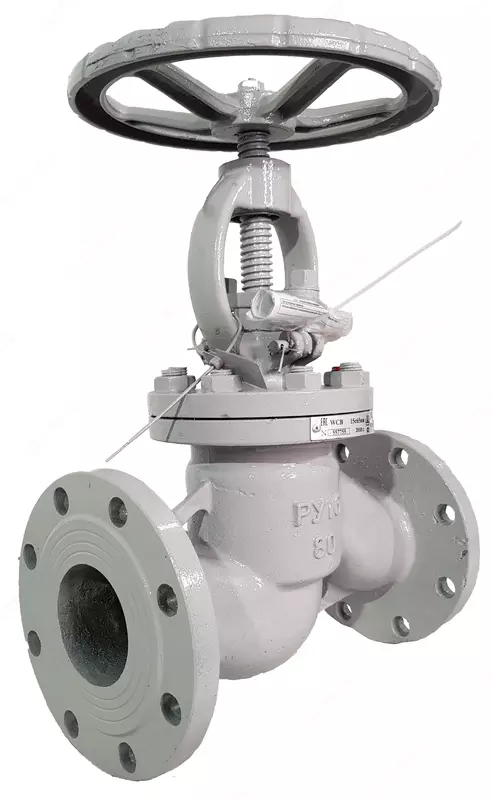  Вентиль запорный стальной фланцевый 15с65нж DN80 PN16 - 