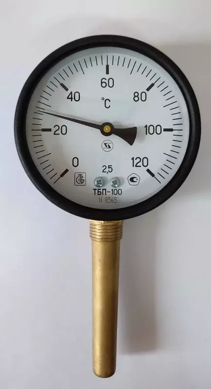 Термометр ТБП100/100/Р-(0-120)С Беларусь