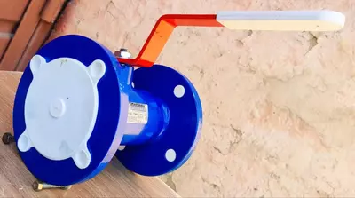 Кран шаровой цельносварной фланцевый 11с67п 2ЦФ.00.1 DN50/40 PN40 (универсальный) МАРШАЛ Россия Оптом и розница