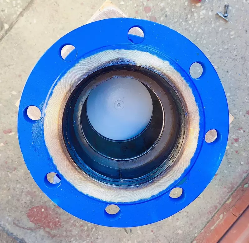 {0} so'mdan Кран шаровой цельносварной фланцевый 11с67п 2ЦФ.00.1 DN150/125 PN16 (универсальный) МАРШАЛ Россия