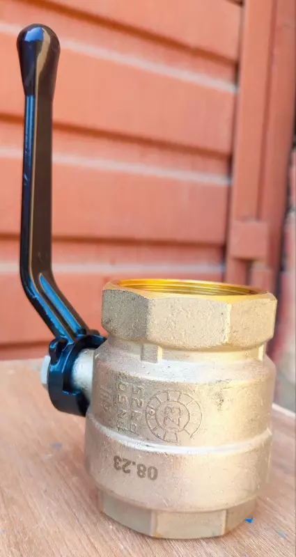 Кран шаровый латунный Temper DN50 (2) PN25 88.Вн-Вн.Рычаг.2. Оптом и розница