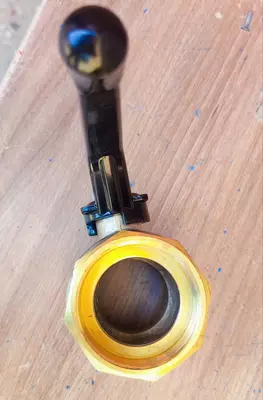 Кран шаровый латунный Temper DN50 (2) PN25 88.Вн-Вн.Рычаг.2.