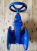 Задвижка чугунная Ду150 Ру16 фланцевая с обрезиненным клином EPDM - от {0} сум