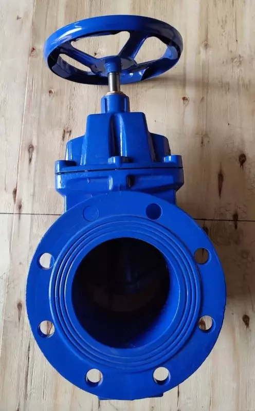 от {0} сум Задвижка чугунная Ду150 Ру16 фланцевая с обрезиненным клином EPDM